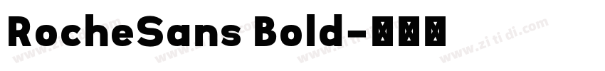 RocheSans Bold字体转换
